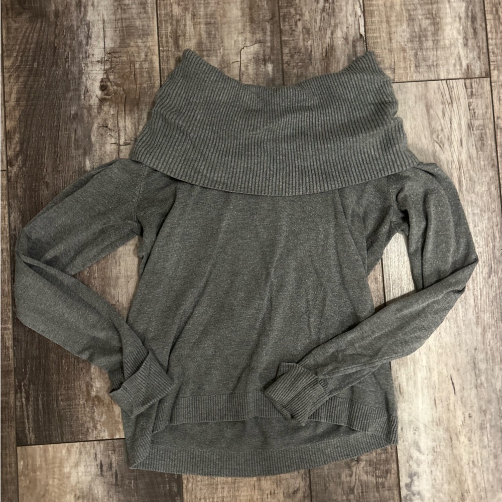 Off the shoulder sweater